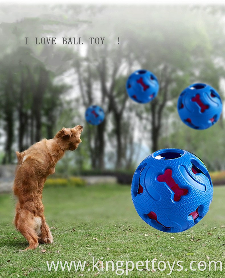 Hollow Rubber Ball Interactive Dog Ball Toy